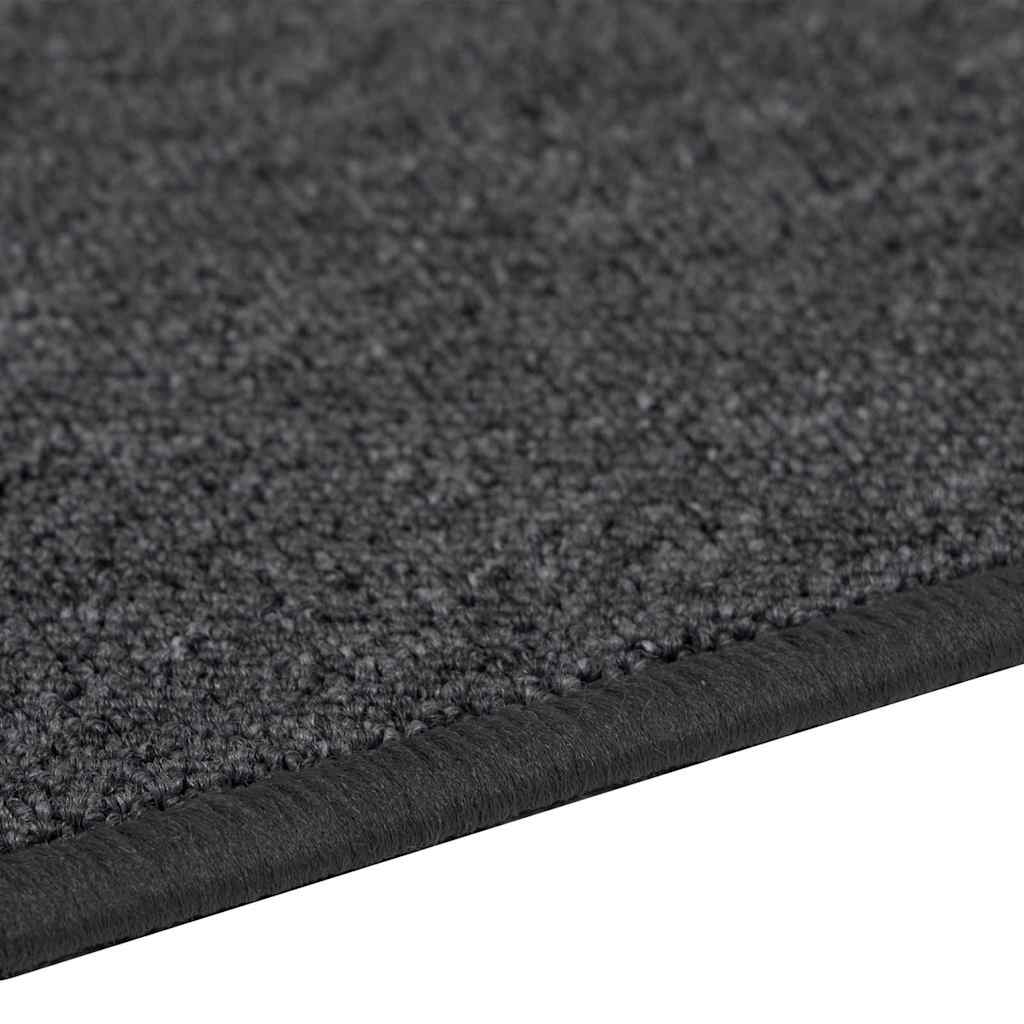 Tæppe Runner Mørkegrå 80 x 500 cm 100% Polypropylen