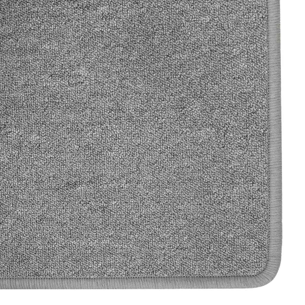 Tæppe Runner Lysegrå 100 x 150 cm 100% Polypropylen