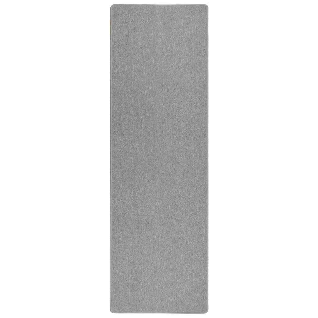 Tæppe Runner Lysegrå 100 x 300 cm 100% Polypropylen