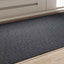 Tæppe Runner Grå 80 x 150 cm Stof