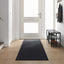 Tæppe Runner Antracit 80 x 400 cm Stof
