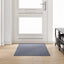 Tæppe Runner Lysegrå 80 x 200 cm Stof
