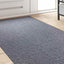 Tæppe Runner Lysegrå 80 x 300 cm Stof