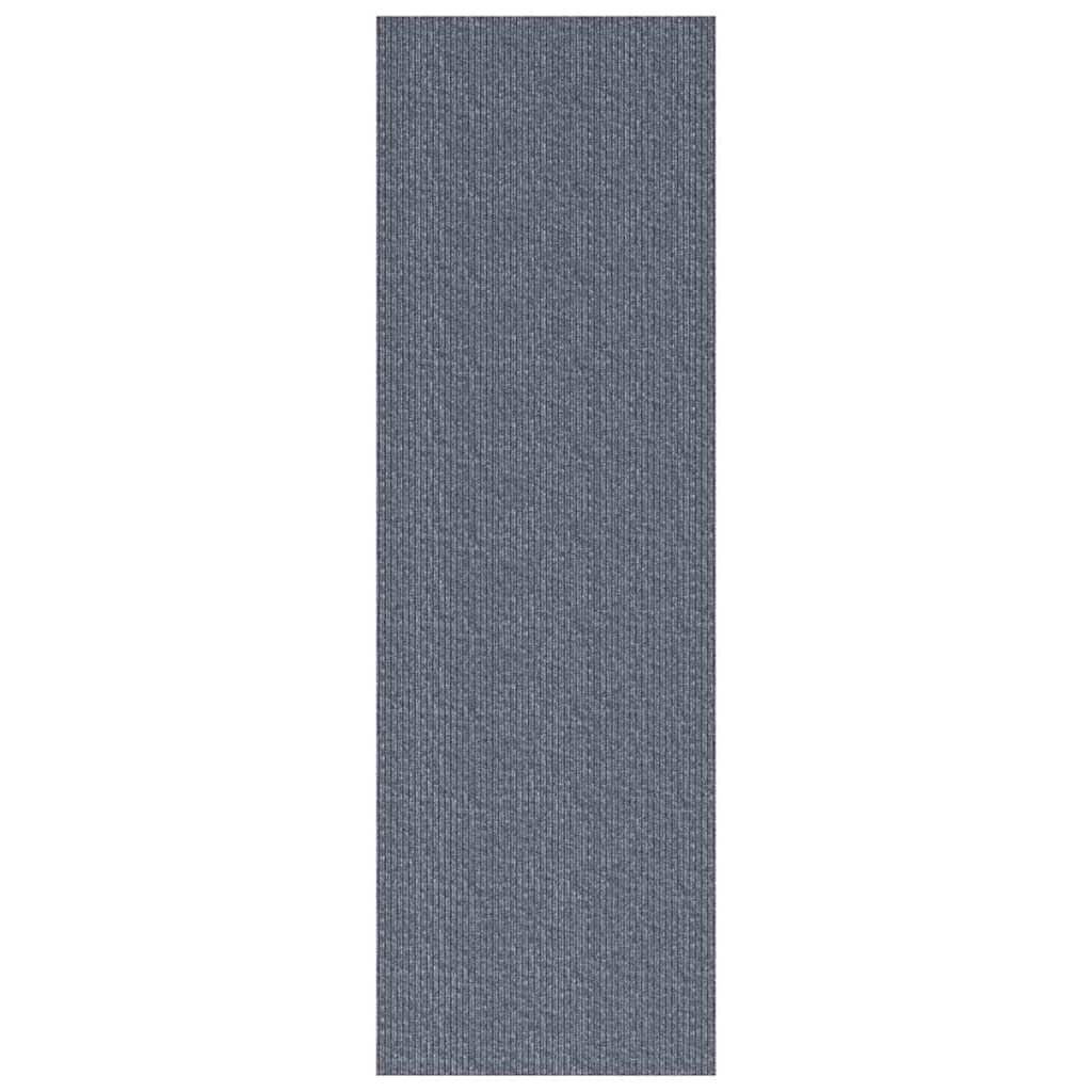 Tæppe Runner Lysegrå 100 x 250 cm Stof