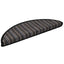 Selvklæbende Trappemåtter 15 pcs Antracit 56 x 17 x 3 cm