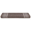 Selvklæbende Trappemåtter 15 stk. 65 x 21 x 4 cm Non-Slip Brun