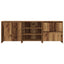 Sideboard 3 pcs Gammelt træ 70 x 41 x 75 cm Konstrueret træ