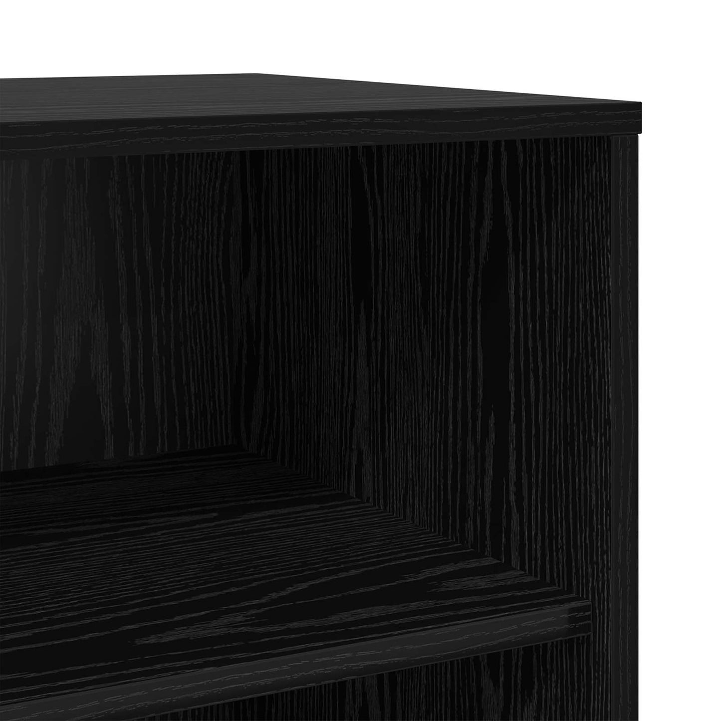 Sideboard 3 pcs Sort eg 70 x 41 x 75 cm Konstrueret træ