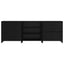 Sideboard 3 pcs Sort eg 70 x 41 x 75 cm Konstrueret træ
