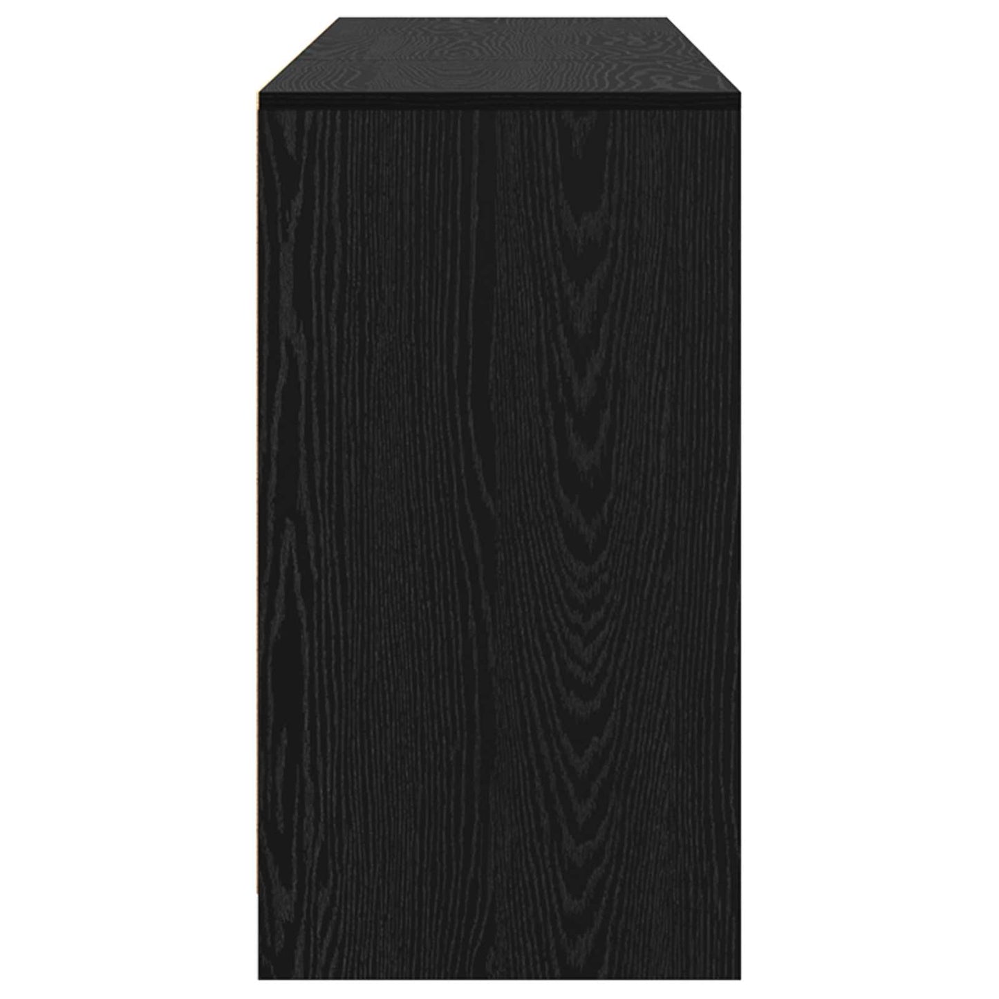 Sideboard 3 pcs Sort eg 70 x 41 x 75 cm Konstrueret træ