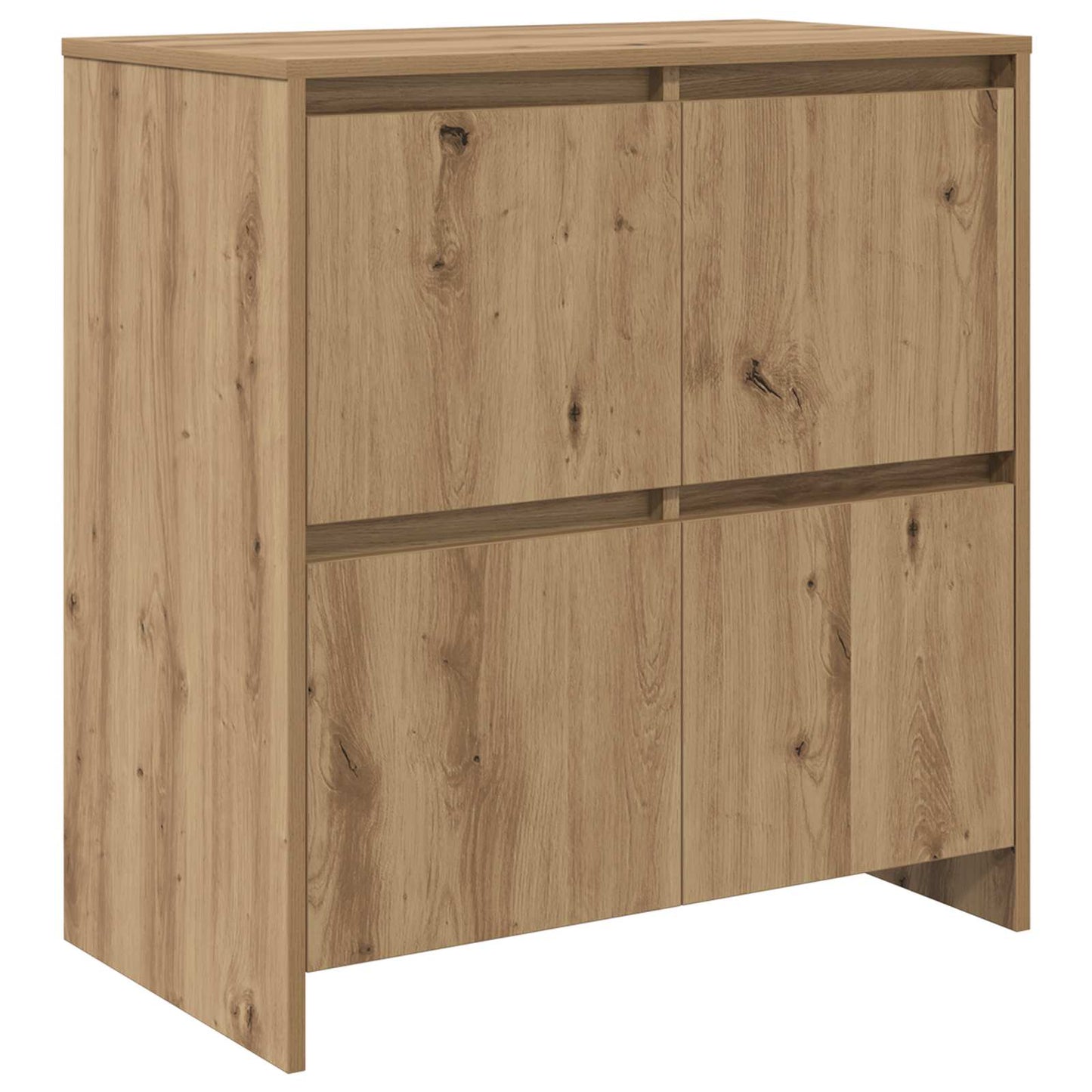 Sideboard 3 pcs Artisan Egetræ 70 x 41 x 75 cm Konstrueret træ