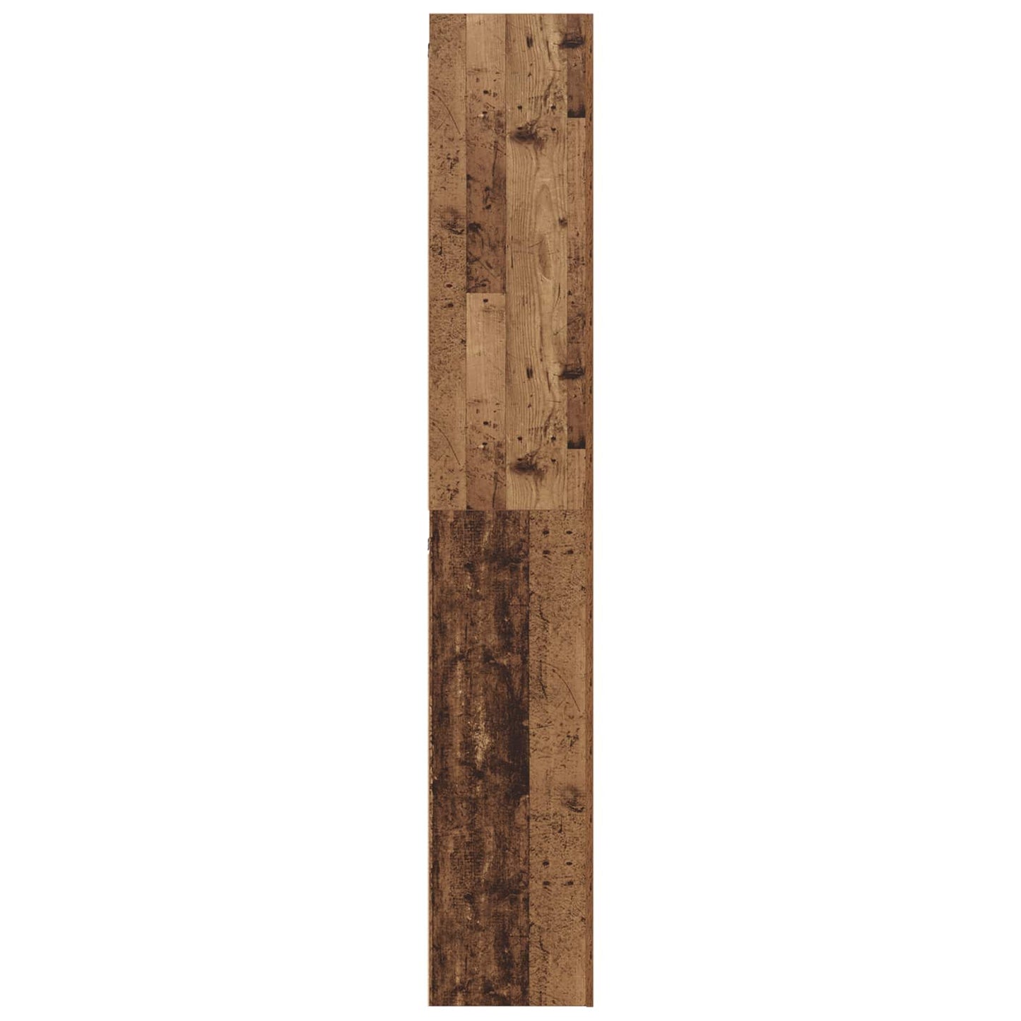 TV-møbelsæt Vægmonteret 10 pcs Gammelt træ 30,5 x 30 x 90 cm