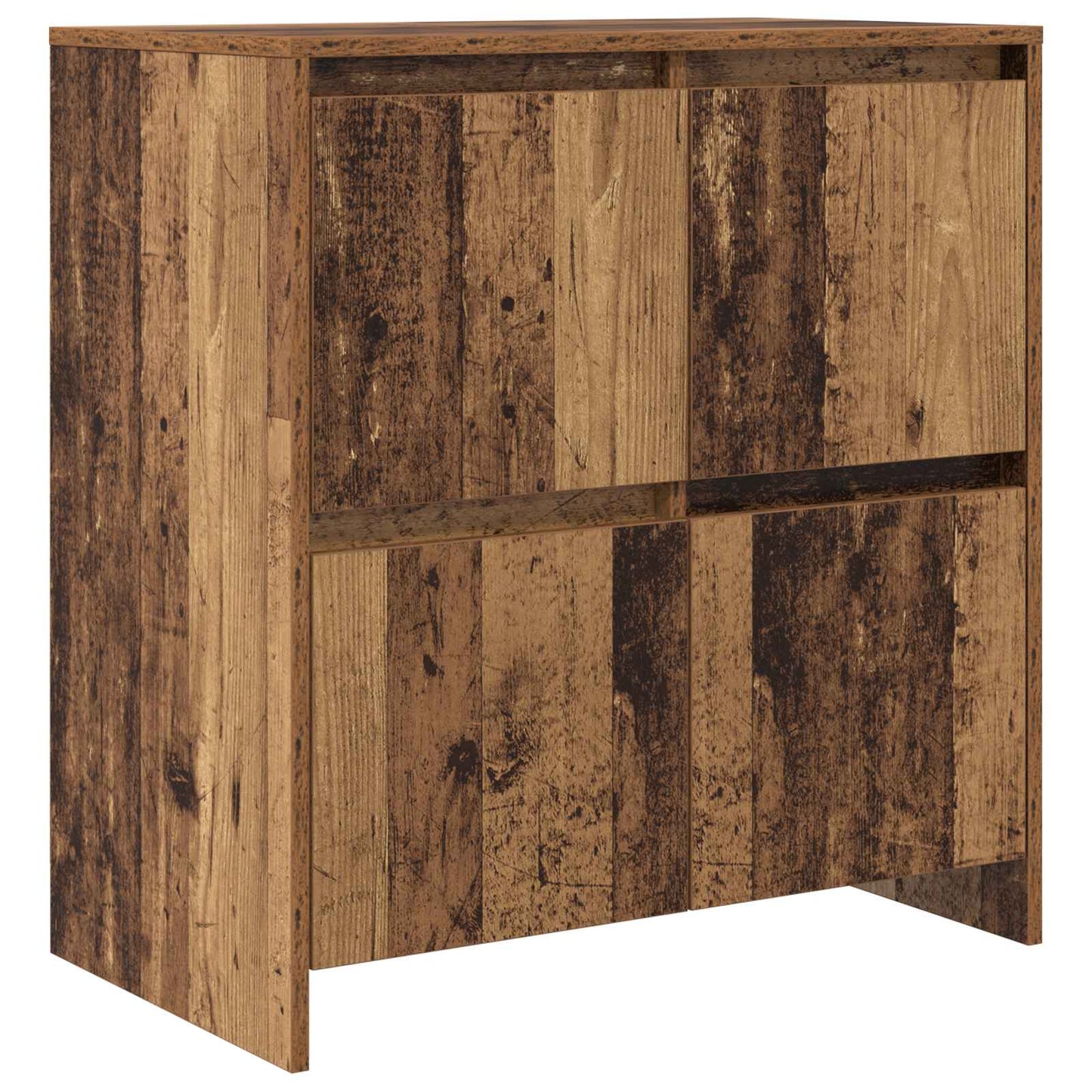 Sideboard 2 stk. Gammelt træ 70 x 41 x 75 cm Konstrueret træ