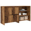 Sideboard 2 stk. Gammelt træ 70 x 41 x 75 cm Konstrueret træ