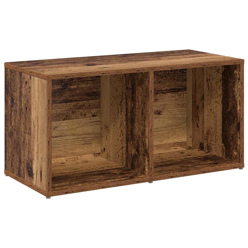 TV-møbelsæt 4 pcs Gammelt træ 37 x 37 x 72 cm Konstrueret træ