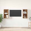 TV-møbelsæt 2 pcs Gammelt træ 37 x 37 x 72 cm Konstrueret træ