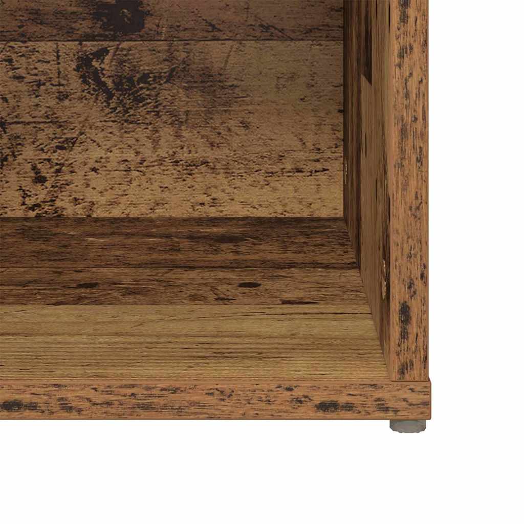 TV-møbelsæt 2 pcs Gammelt træ 72 x 35 x 36,5 cm Konstrueret træ