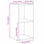 TV-møbelsæt 2 pcs Gammelt træ 72 x 35 x 36,5 cm Konstrueret træ