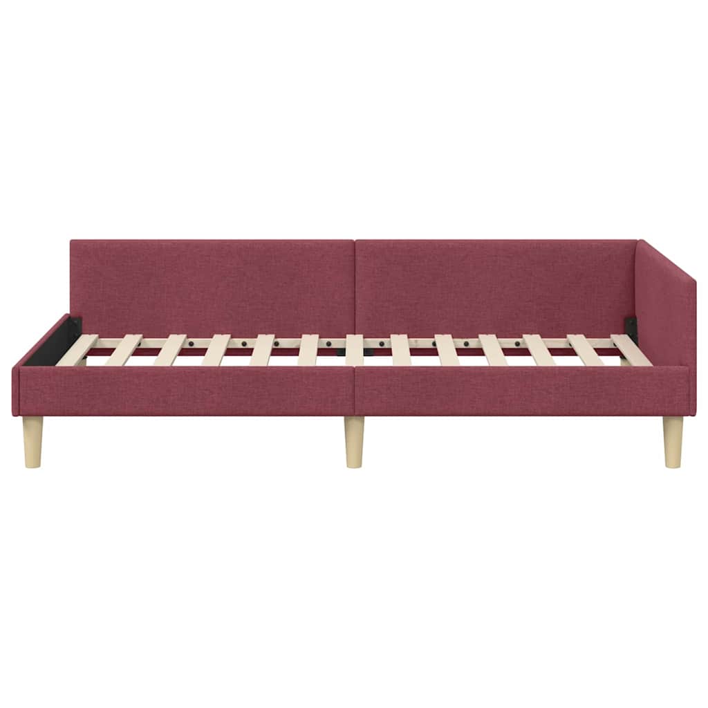 Hjørnesengramme Vinrød 80 x 200 cm Stof