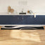 Køkken tæppe Sort 300 x 60 cm Fløjl