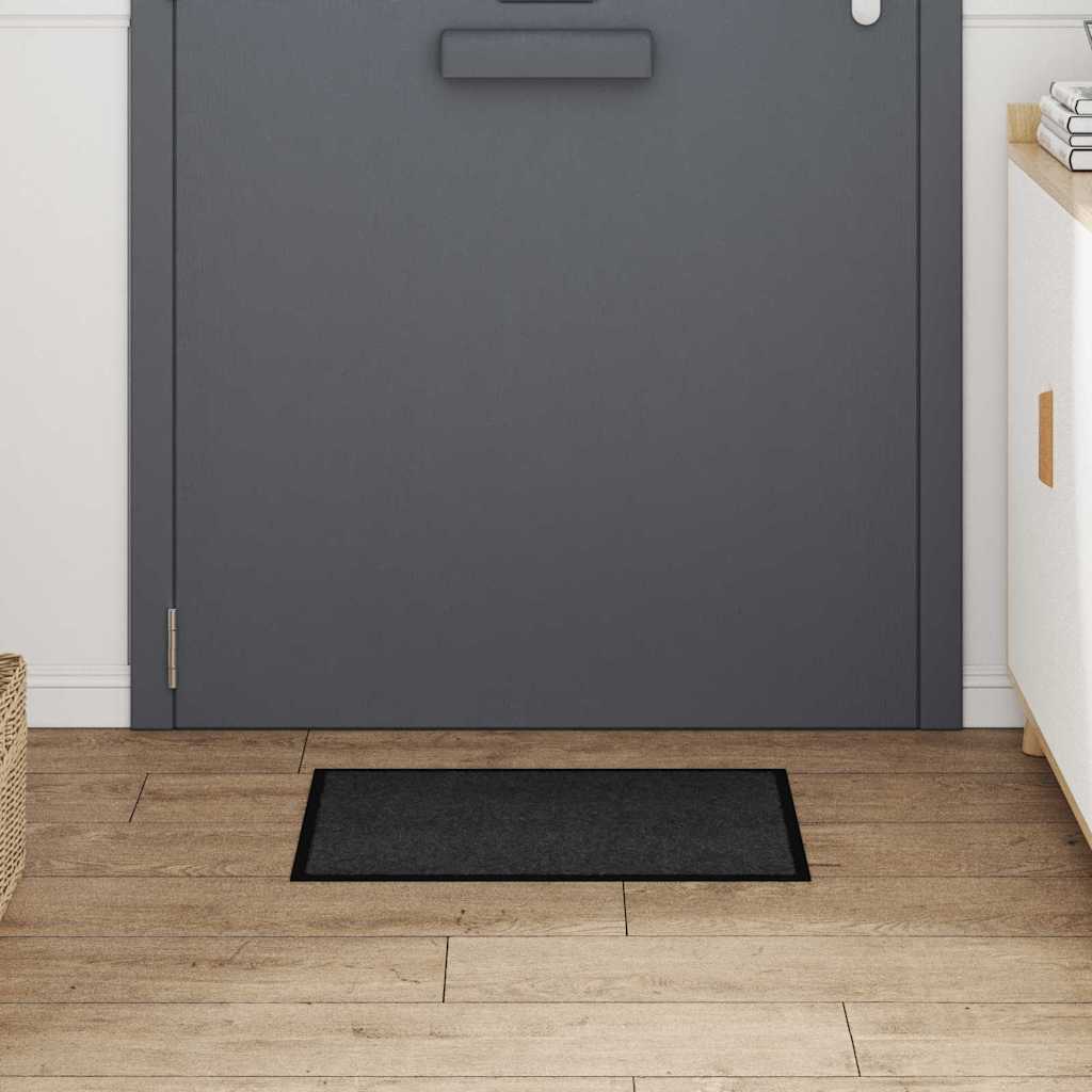 Dørmåtte Antracit 60 x 40 x 1.2 cm Teddy Stof