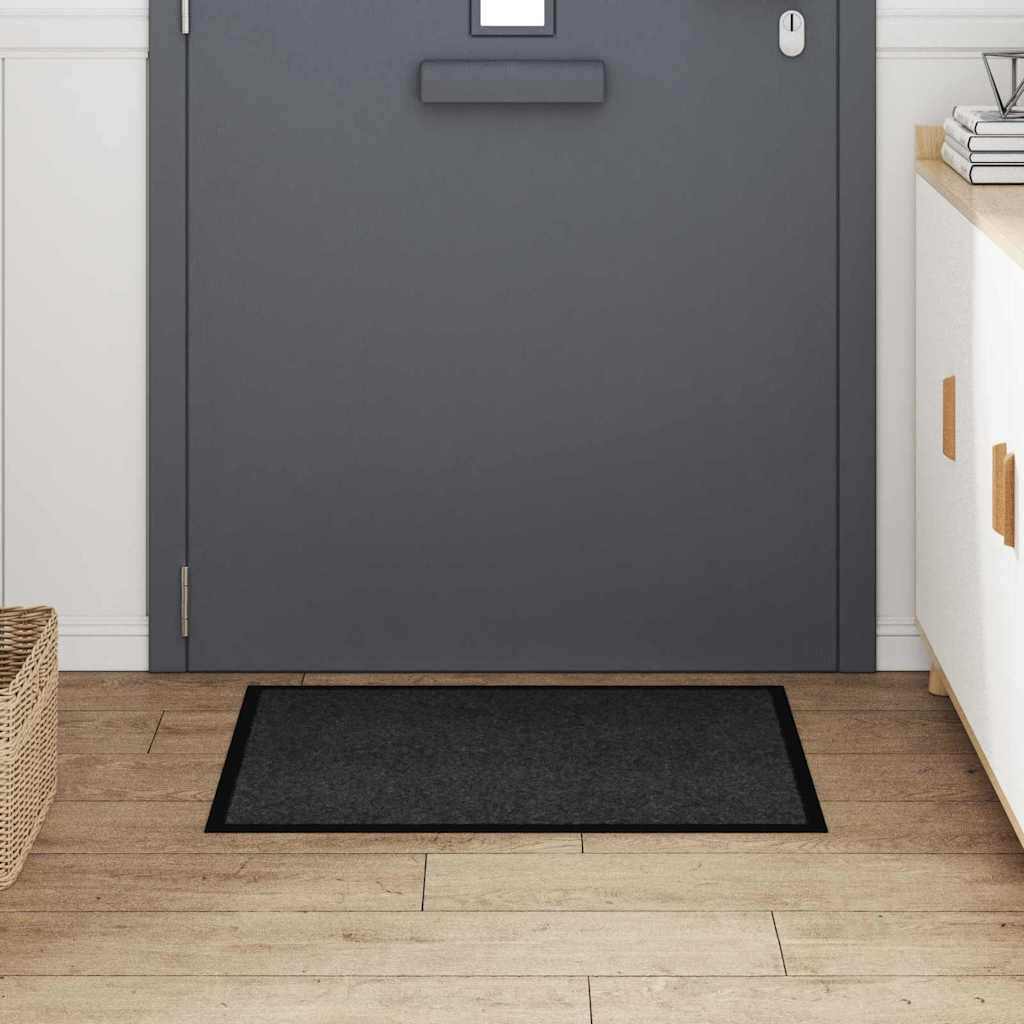 Dørmåtte Antracit 60 x 40 x 1.2 cm Teddy Stof