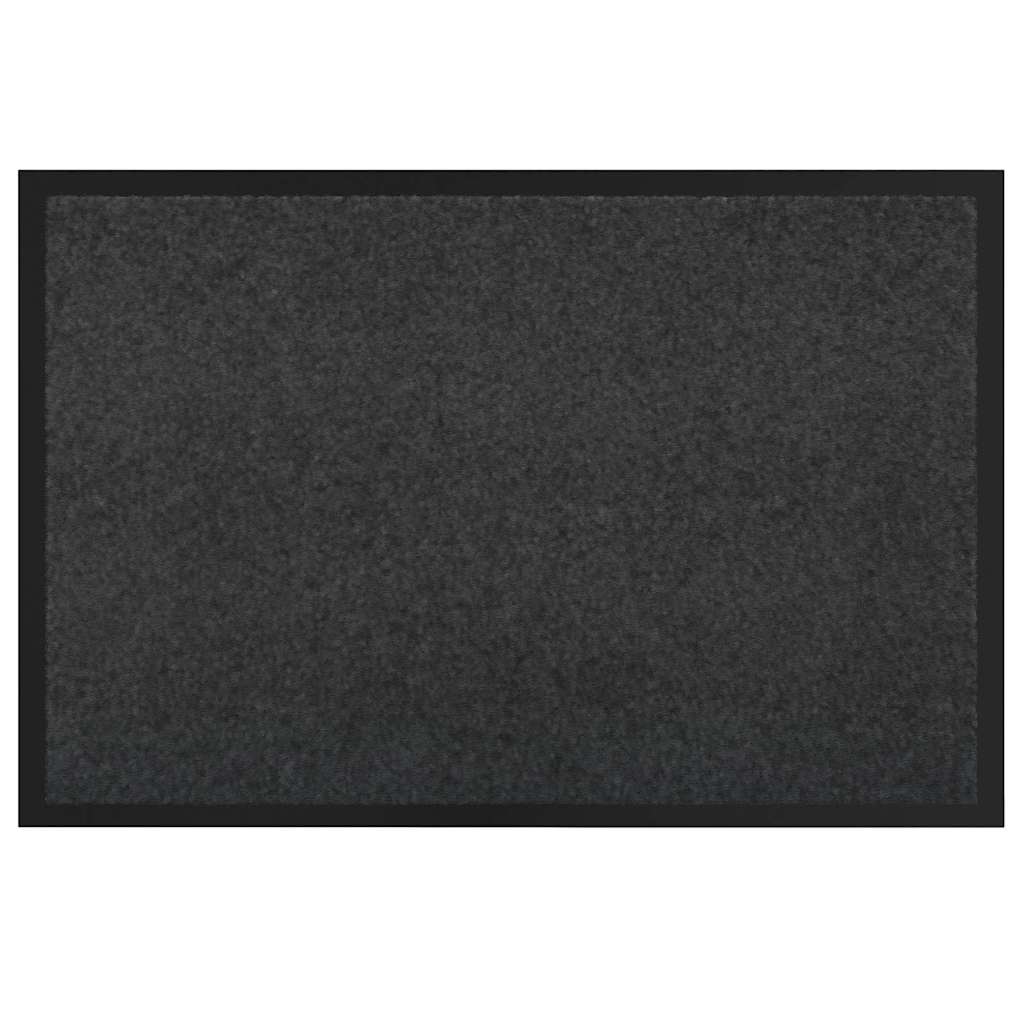 Dørmåtte Antracit 60 x 40 x 1.2 cm Teddy Stof