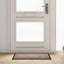 Dørmåtte Beige 60 x 40 x 1.2 cm Teddy Stof