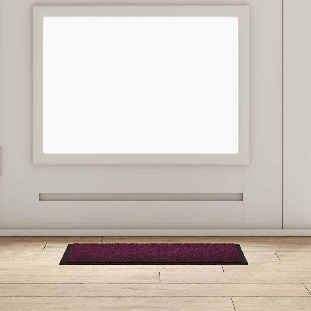 Dørmåtte Bordeaux 60 x 40 x 1.2 cm Teddy Stof billede