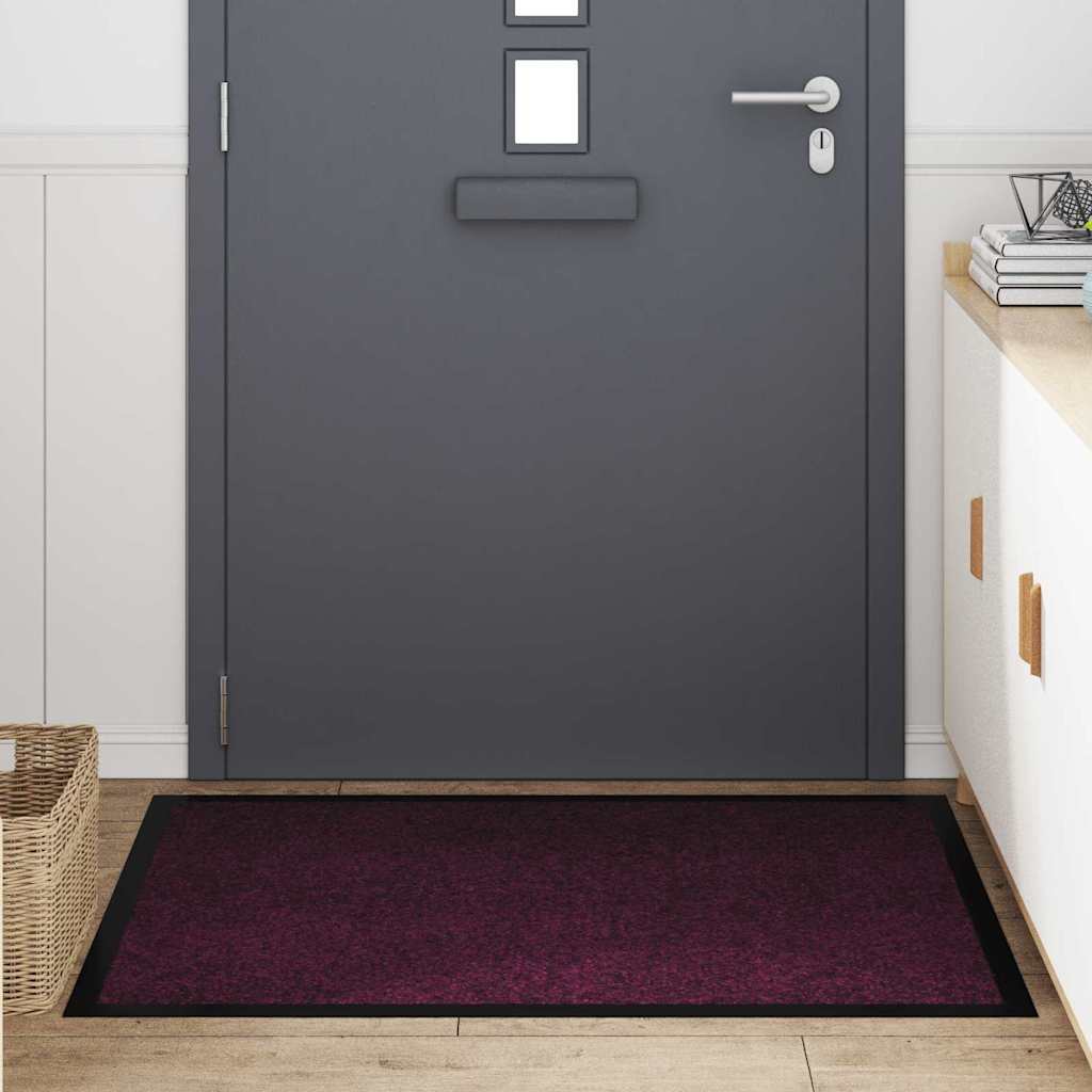 Dørmåtte Bordeaux 60 x 40 x 1.2 cm Teddy Stof