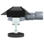 Bruserafløb 2-i-1 med 360° Siphon Sort 90 cm Rustfrit Stål 304