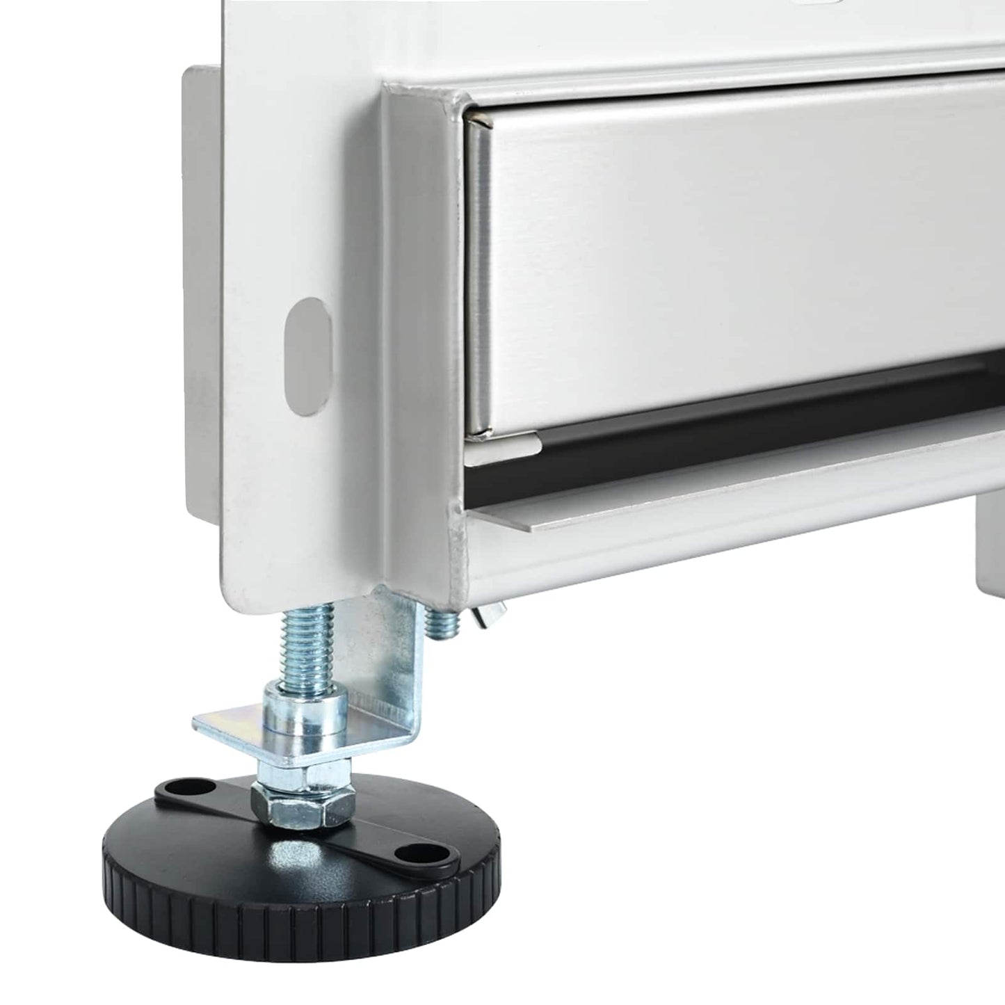 Væghængt bruseafløb Sølv 50 cm Rustfrit Stål 304
