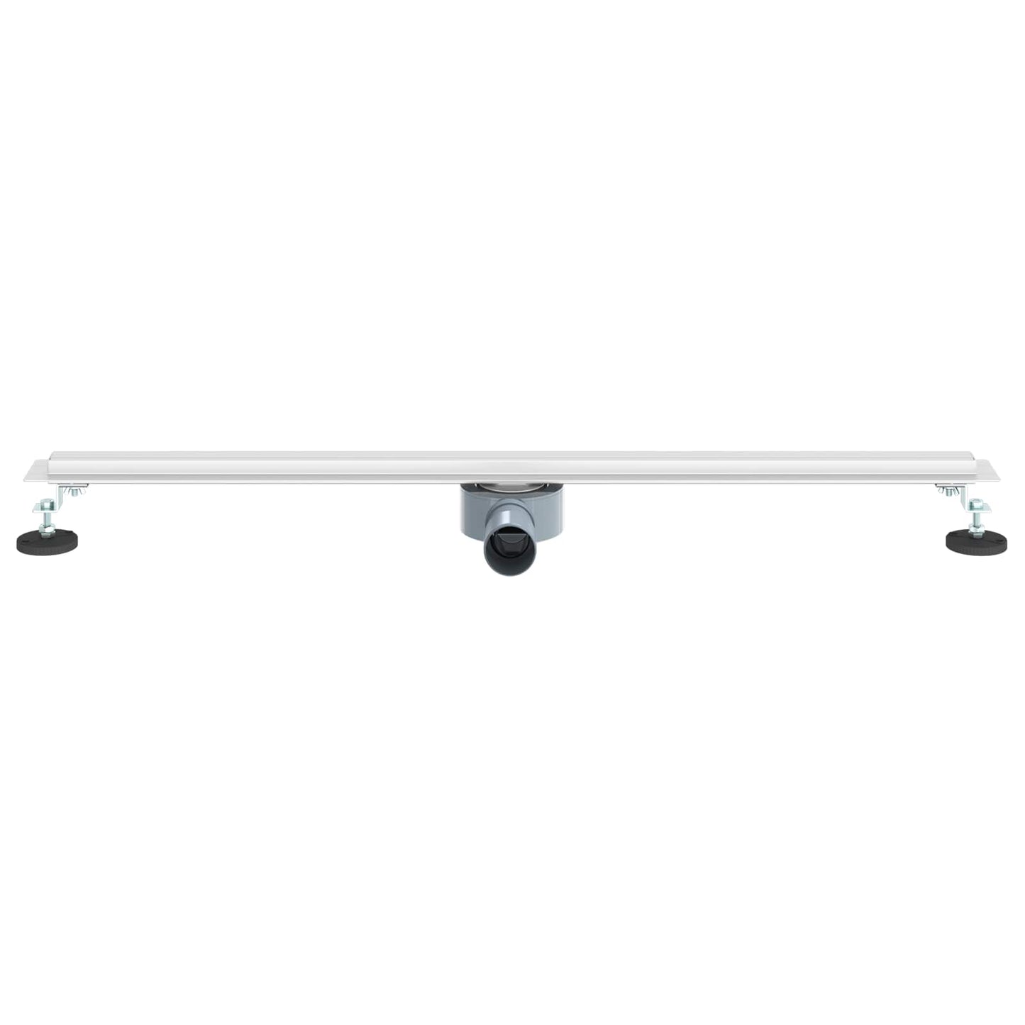 360° Bruserafløb med slank model Sølv 90 cm Rustfrit Stål 304