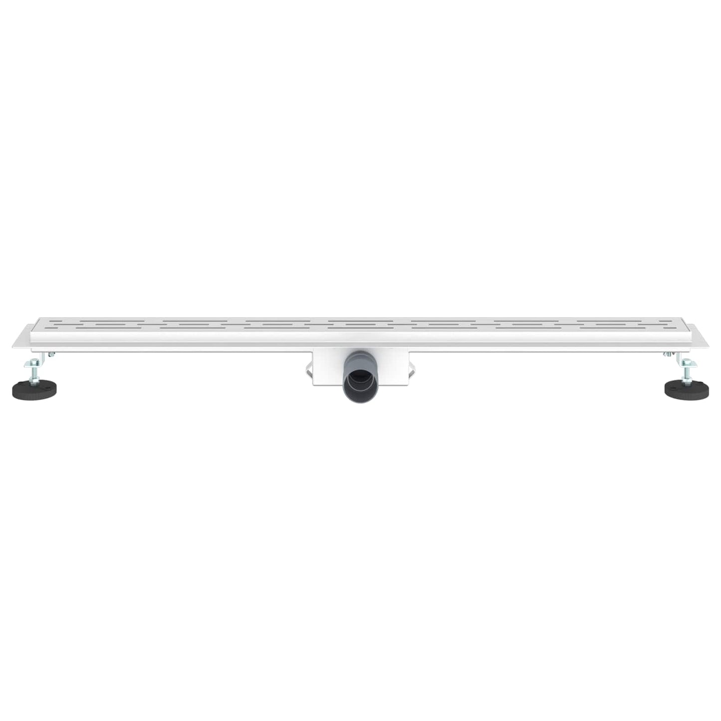 Bruserafløb med linje design Sølv 90 cm Rustfrit Stål 304
