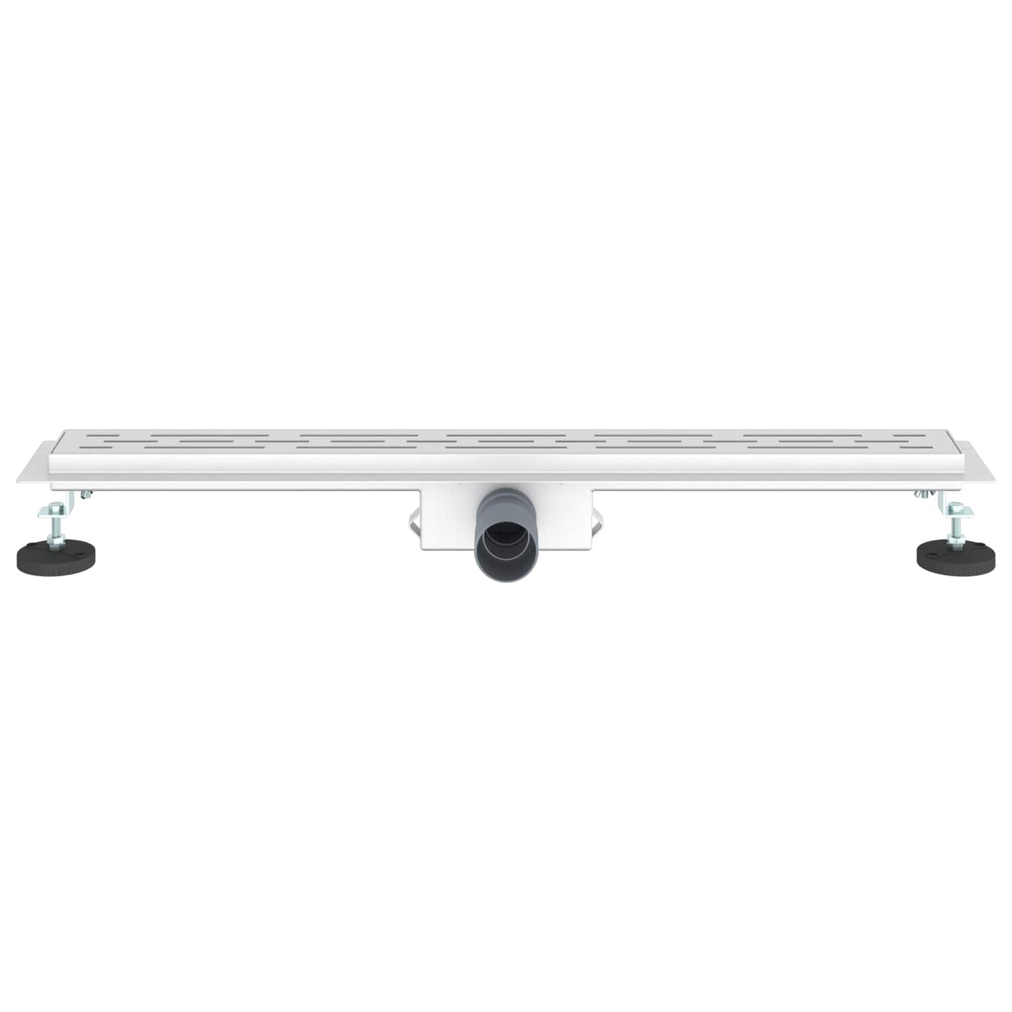 Bruserafløb med linje design Sølv 70 cm Rustfrit Stål 304