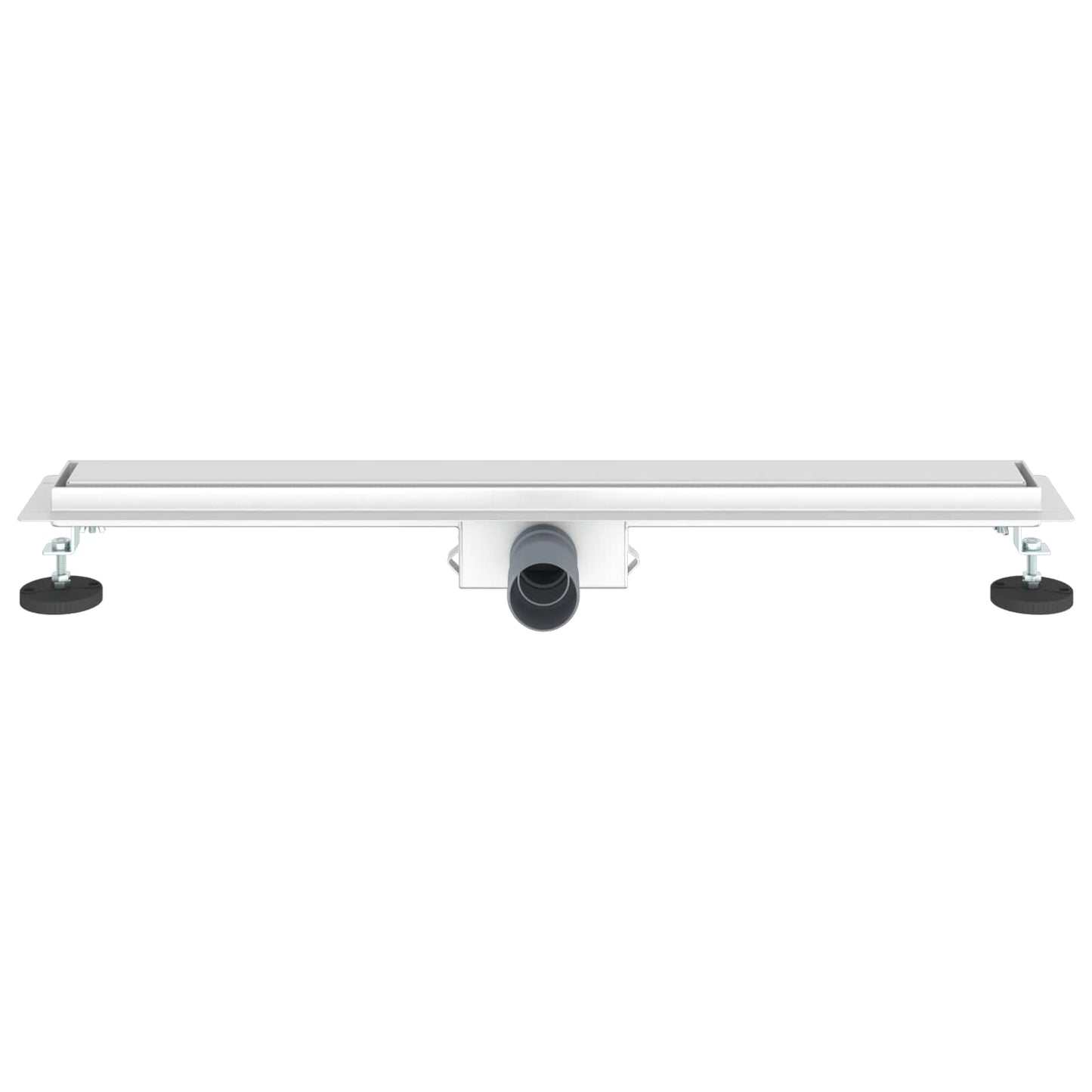 2 i 1 bruserafløb Sølv 70 cm Rustfrit Stål 304