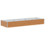 Højbed Lys Brun 290 x 100 x 36 cm Galvaniseret stål