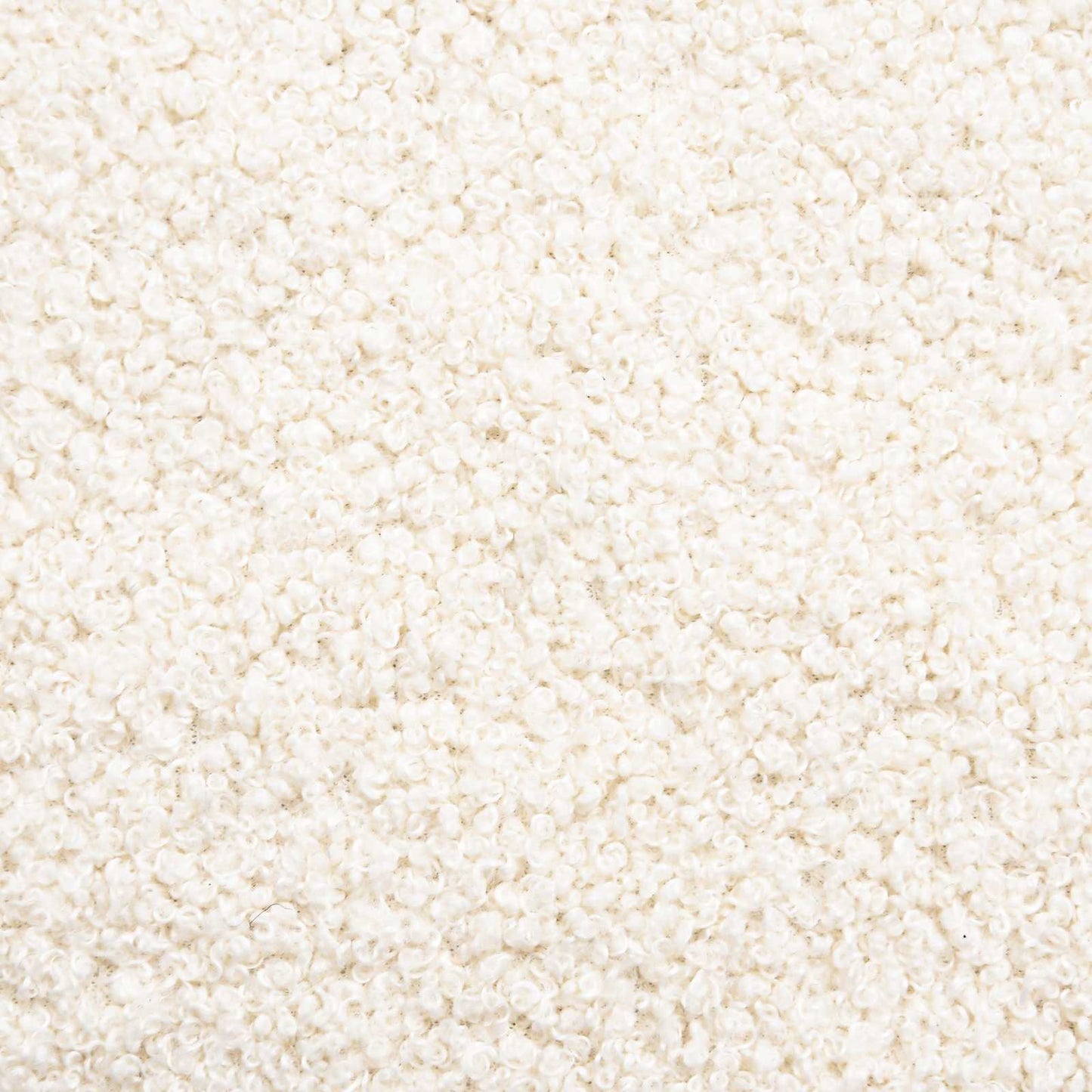 Børnesengestel med hovedgærde Cremefarvet 90 x 200 cm Bouclé