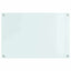 Køkkenbacksplash Mælk 90 x 60 cm hærdet glas
