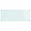 Køkkenbacksplash Mælk 100 x 40 cm hærdet glas
