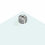 Køkkenbacksplash Mælk 100 x 60 cm hærdet glas