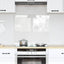 Køkkenbacksplash Transparent 70 x 60 cm hærdet glas