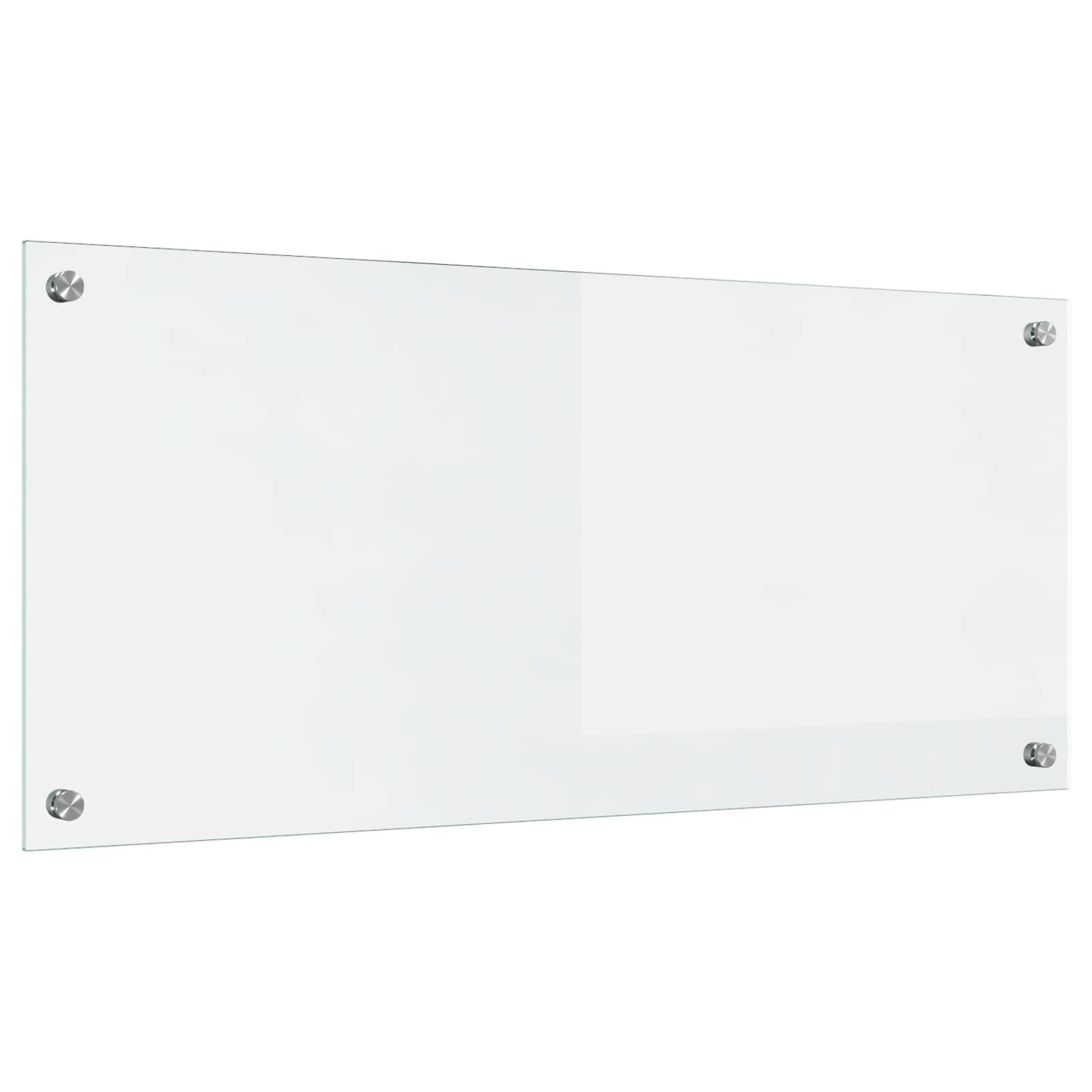 Køkkenbacksplash Transparent 90 x 40 cm hærdet glas billede
