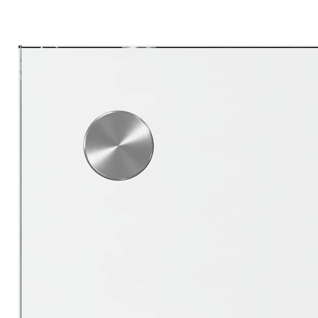 Køkkenbacksplash Transparent 100 x 40 cm hærdet glas