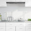 Køkkenbacksplash Transparent 100 x 40 cm hærdet glas