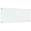Køkkenbacksplash Transparent 100 x 40 cm hærdet glas