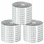 Spejl Mosaik Flise Geometrisk 3 pcs Sølv 100 x 4 cm Glas