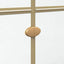 Walk-In brusevæg Guld 80 x 6,5 x 190 cm