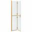 Walk-In brusevæg Guld 80 x 6,5 x 190 cm