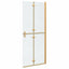 Walk-In brusevæg Guld 80 x 6,5 x 190 cm